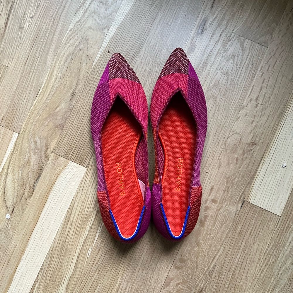 New Rothy’s points size 7.5